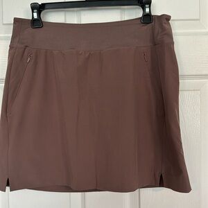 Brown Athleta size 8 skort, super comfortable and cute for all seasons!